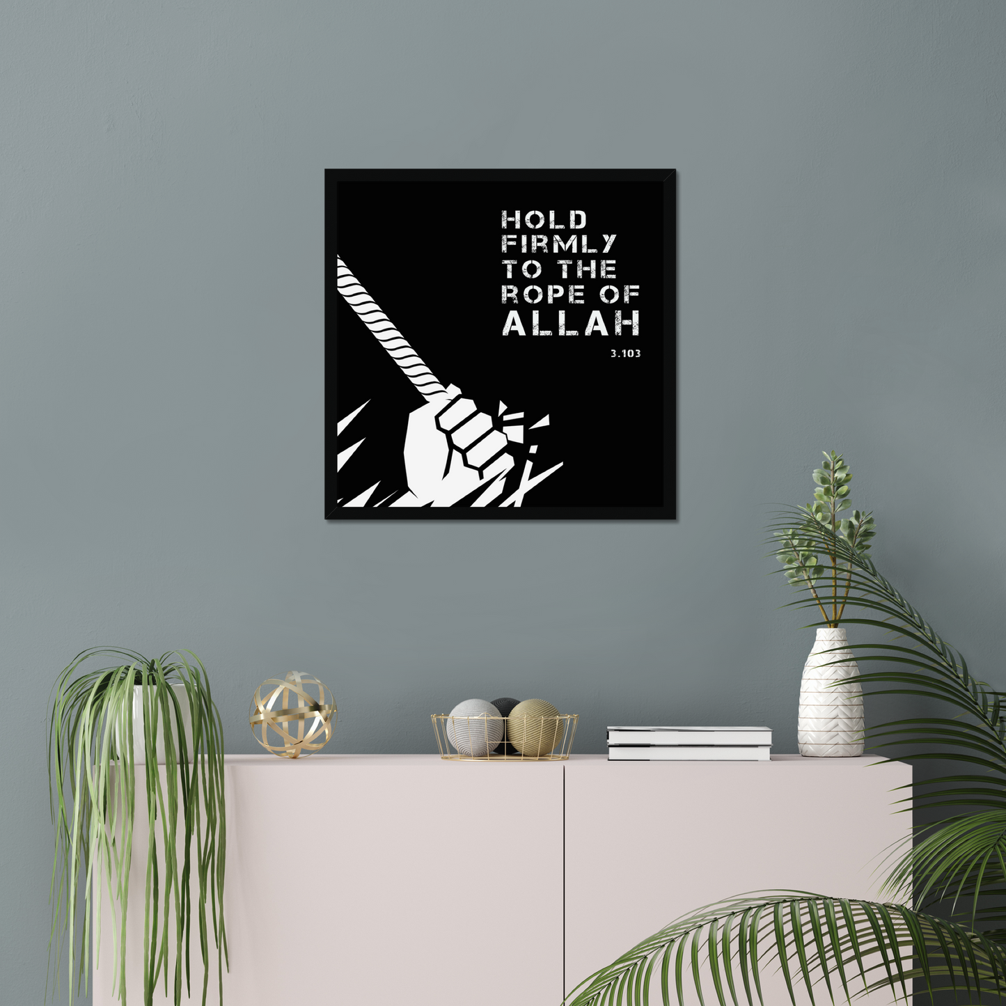 Rope of Allah | Art Print