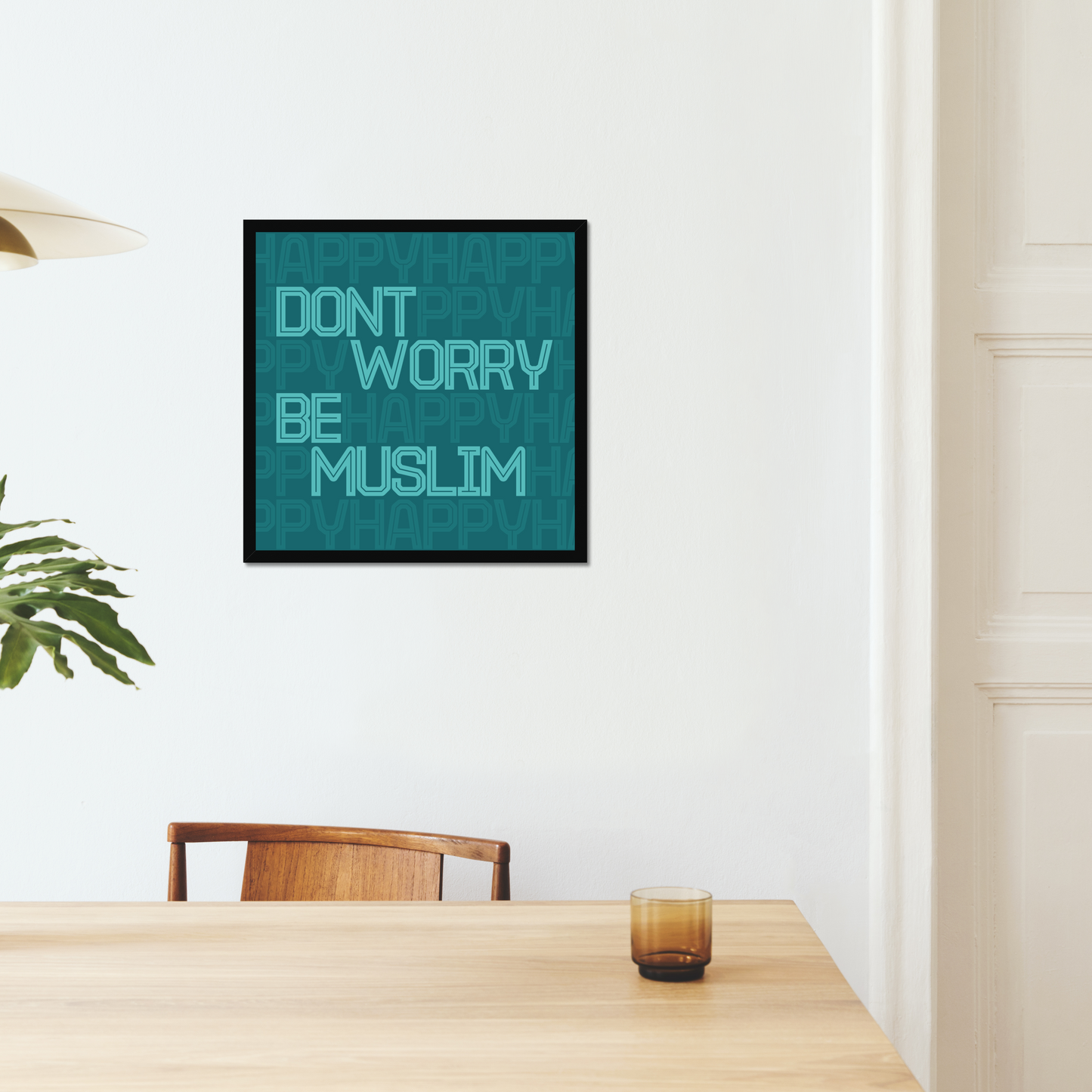 Don’t Worry Be Muslim | Art Print