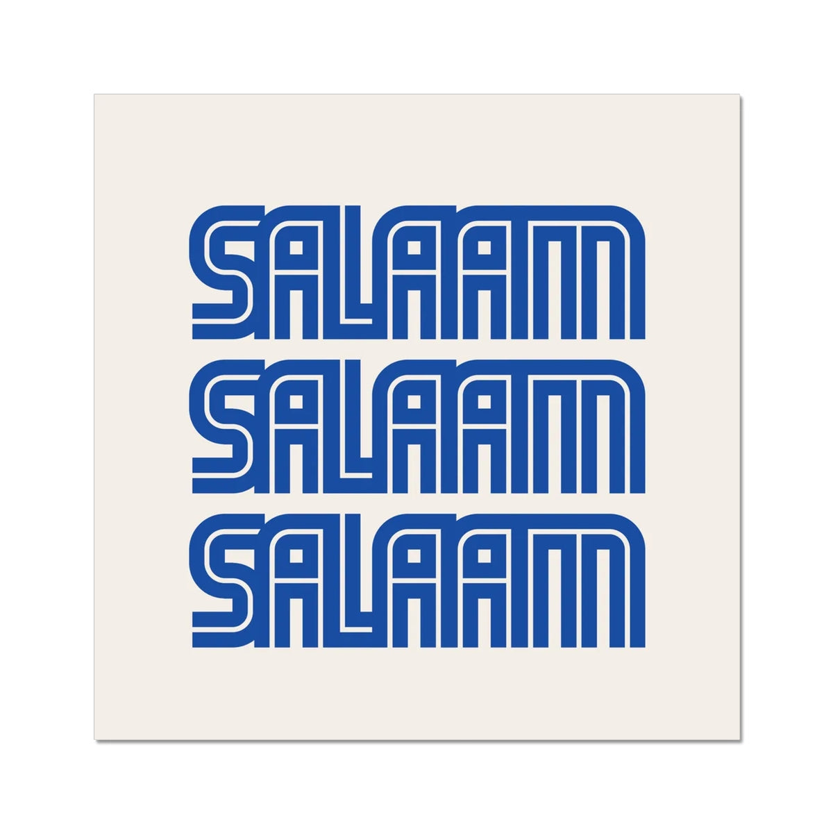 Salaam | Art Print