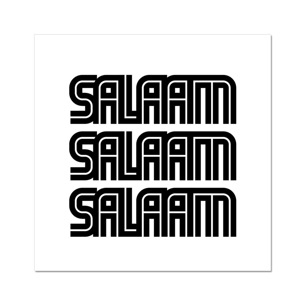 Salaam | Art Print