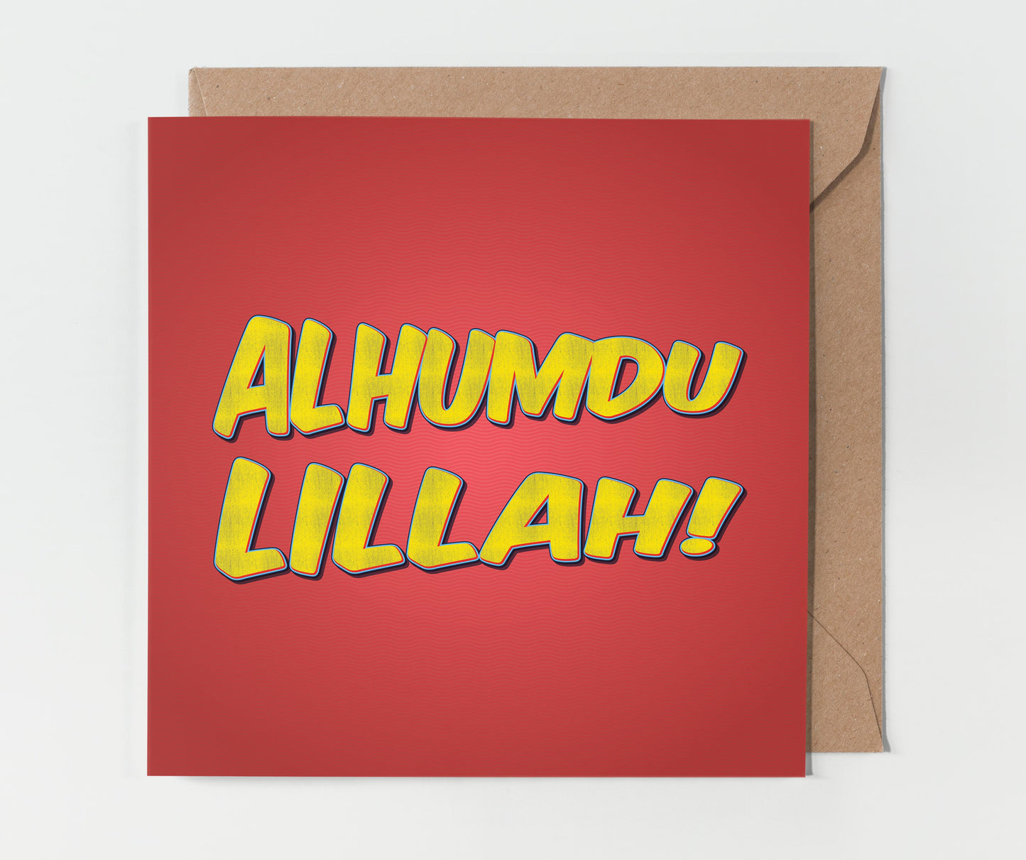 Alhumdulillah! | Contemporary Card