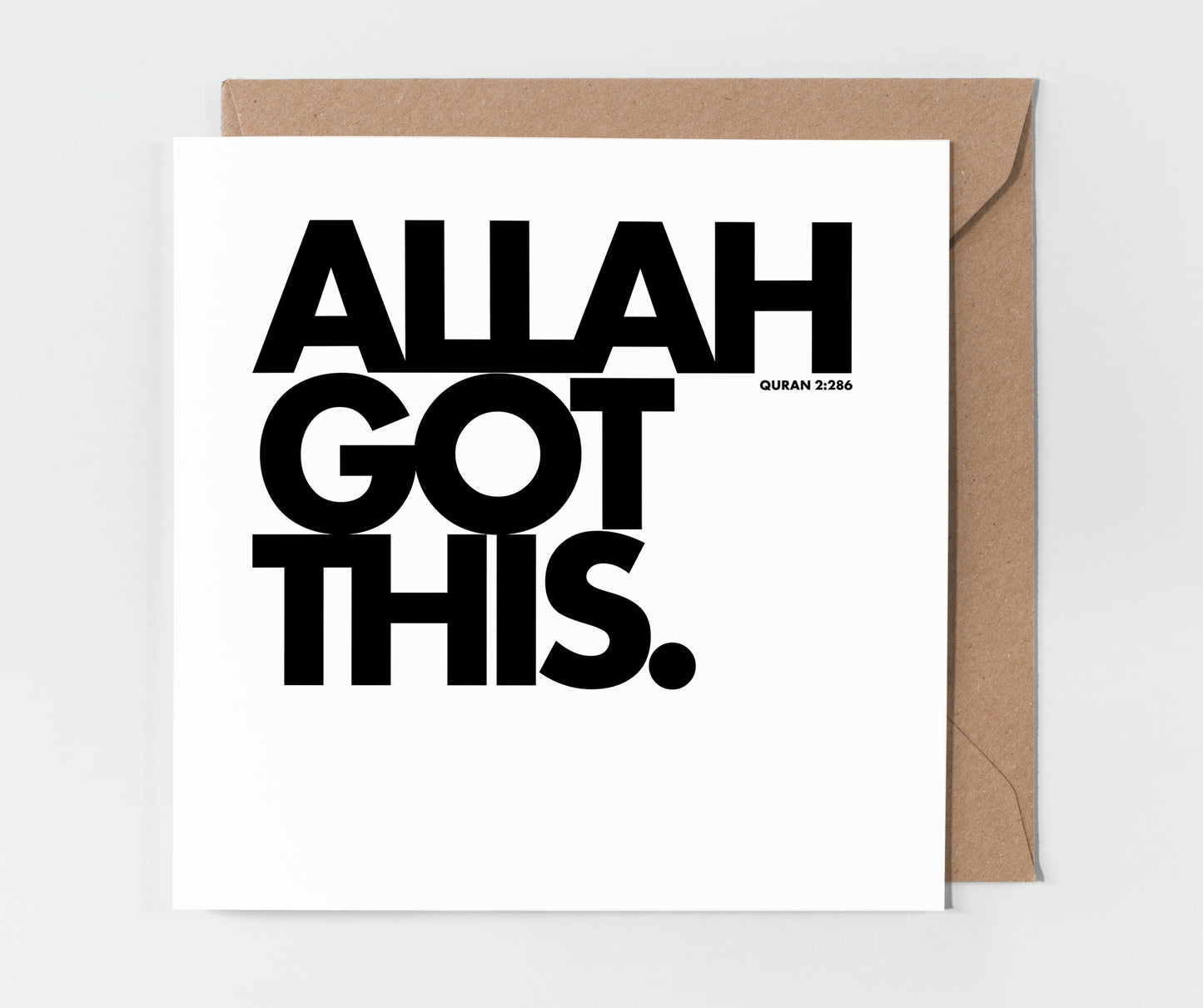 Allah Got This | Contemporary Card