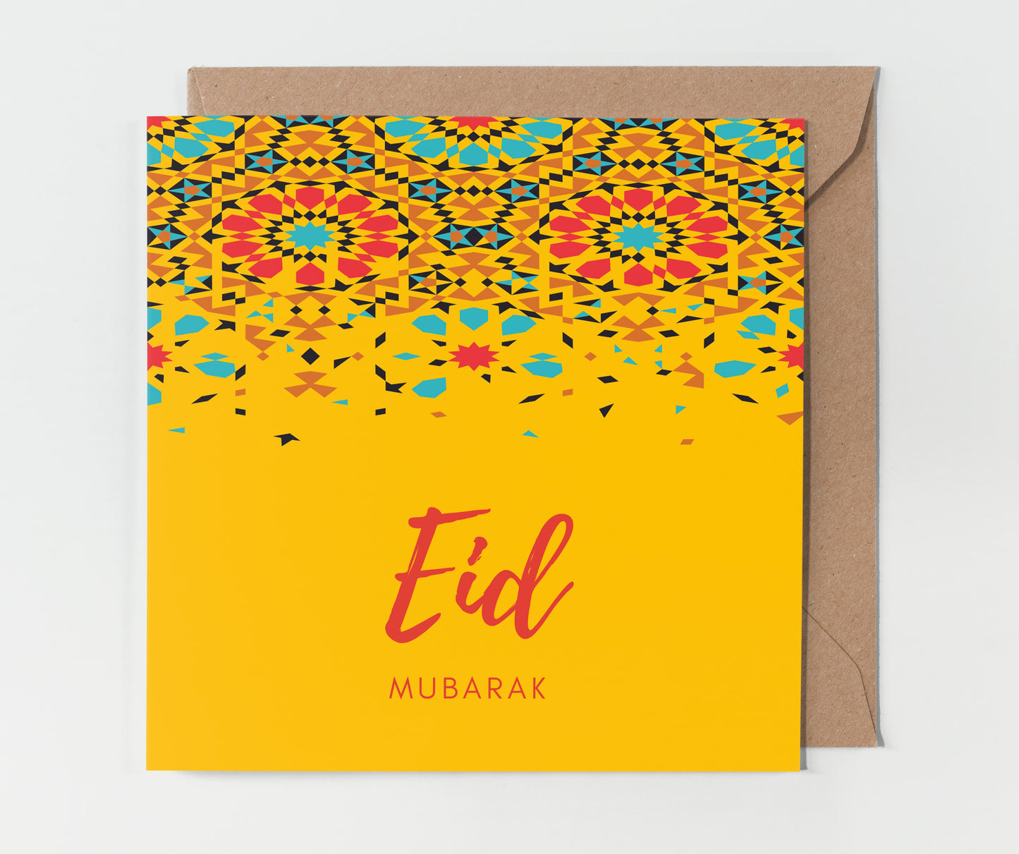 Eid Mubarak | Moroccan Motif Card