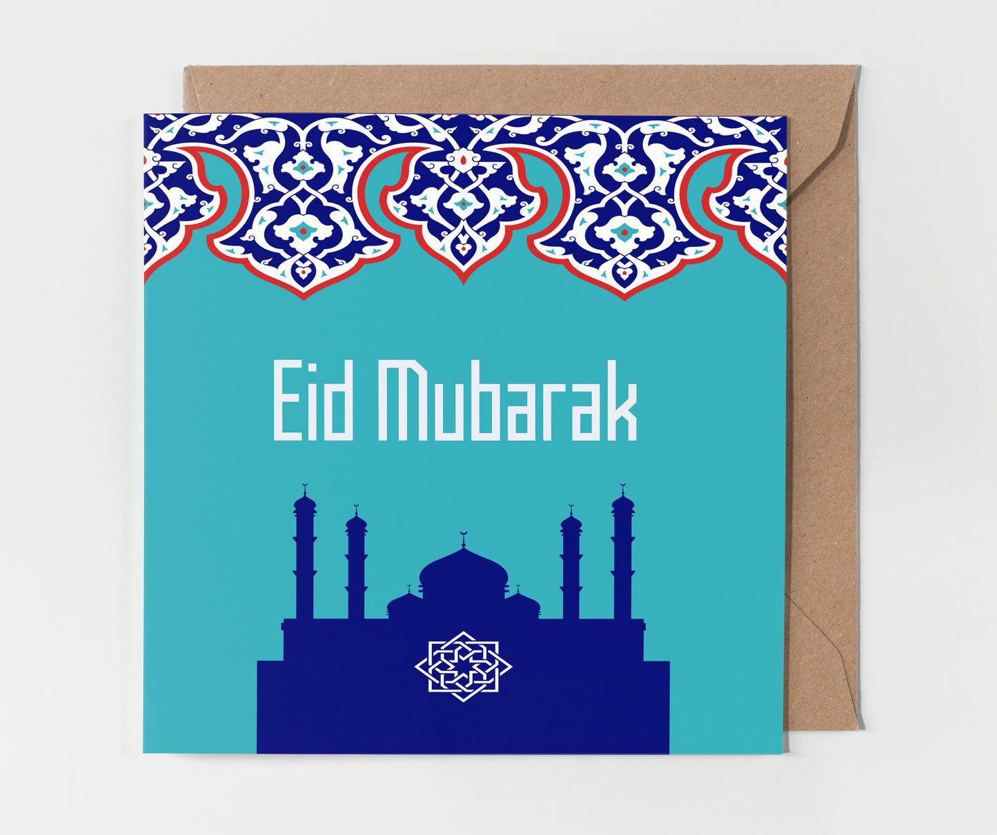 Eid Mubarak | Ceramic Motif Card