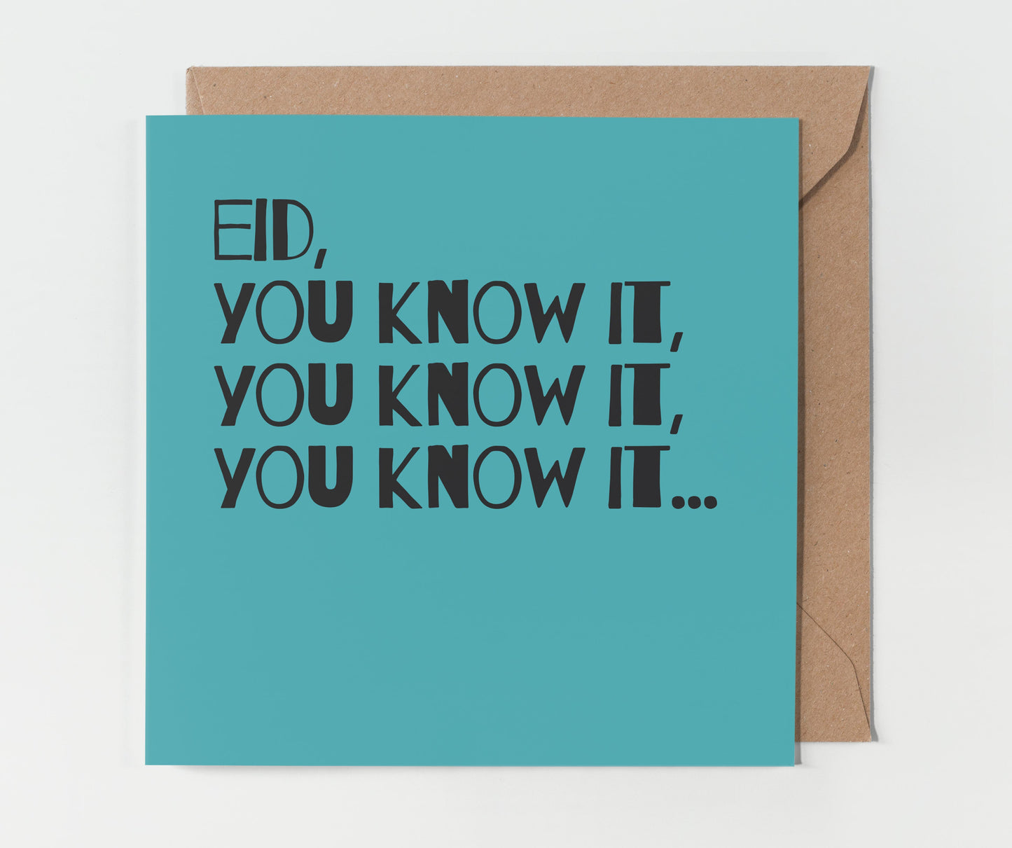 Eid, You Know It | Contemporary Card