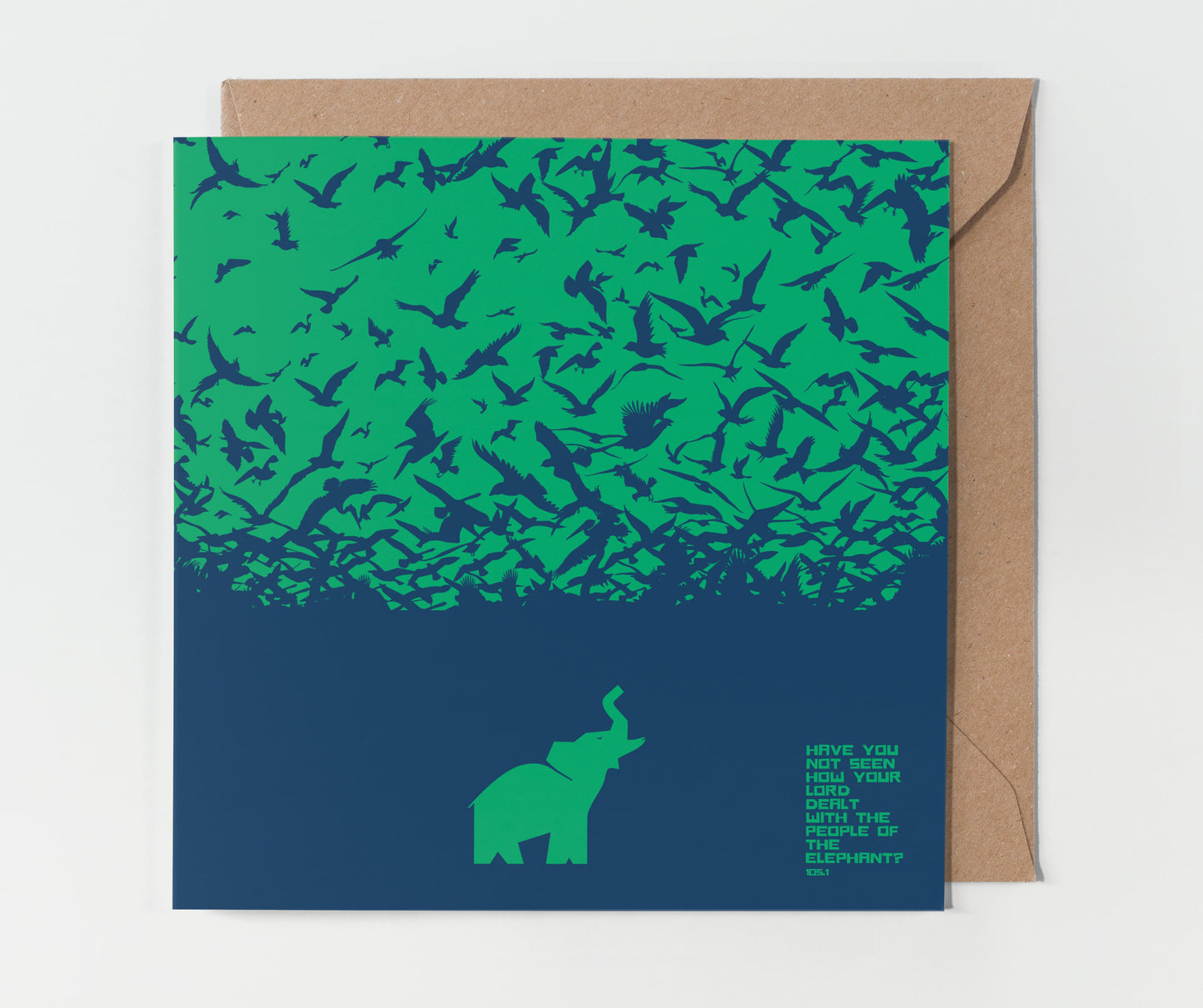 The Elephant Al-Fil | Contemporary Card