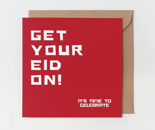 Get Your Eid On! | Contemporary Card