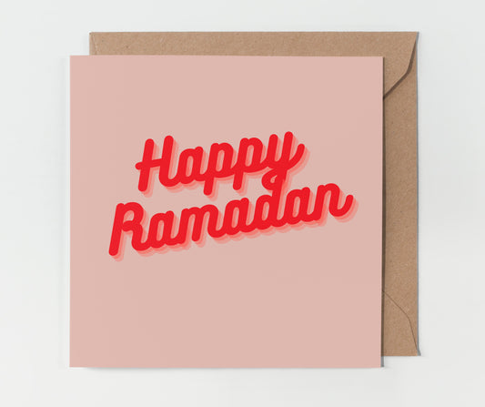 Happy Ramadan | Art Deco Card