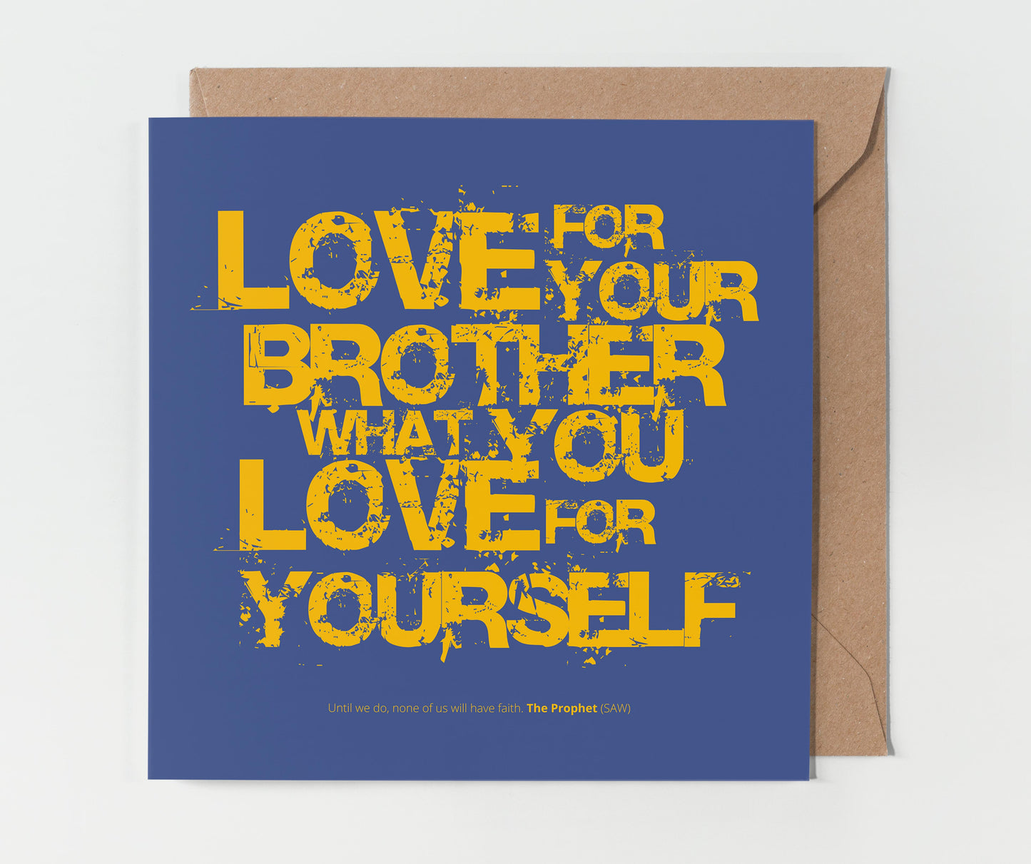 Love For Your Brother | Contemporary Card