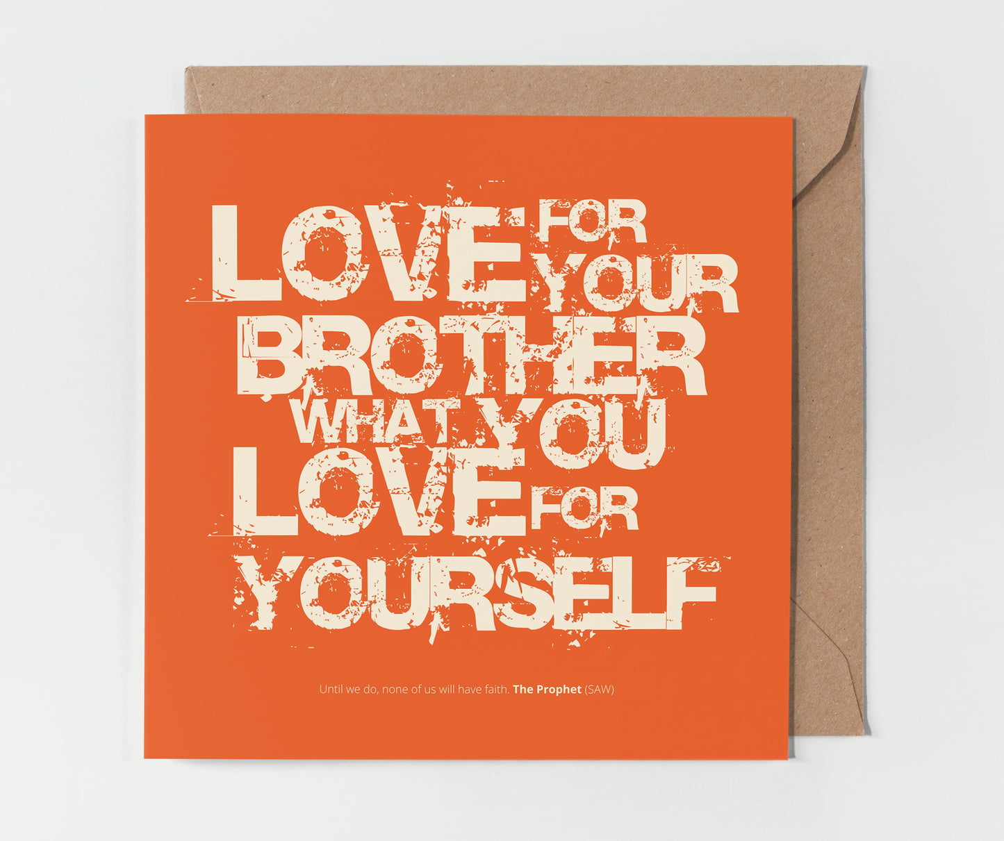 Love For Your Brother | Contemporary Card