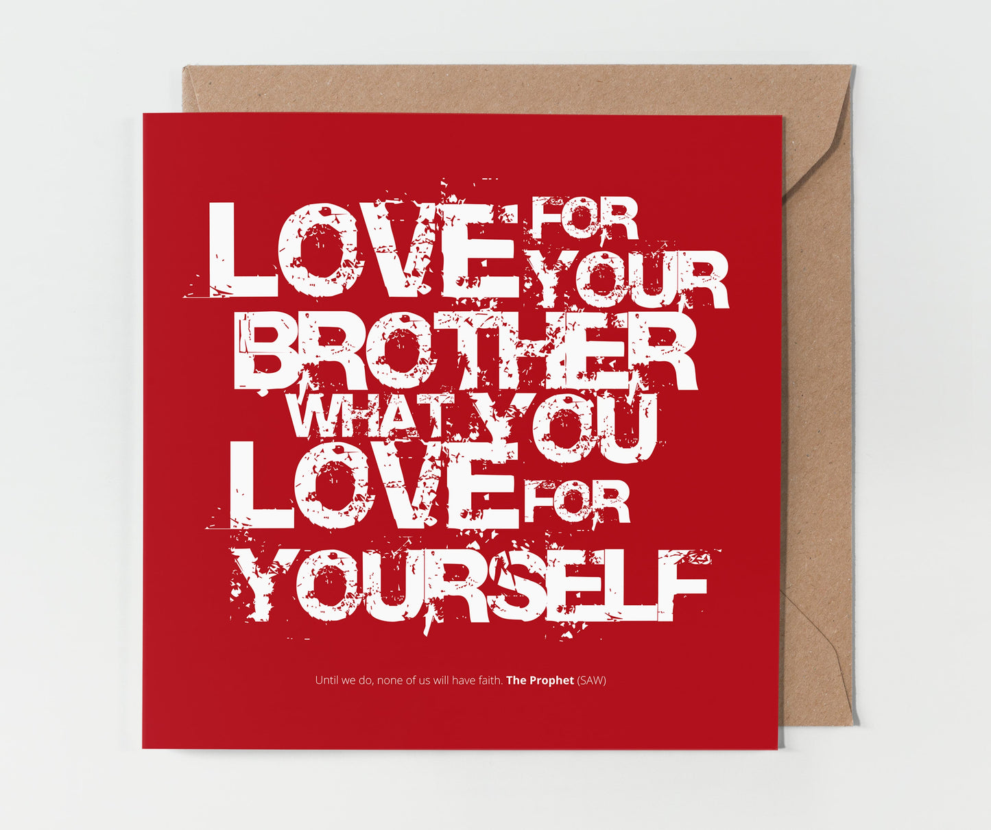 Love For Your Brother | Contemporary Card