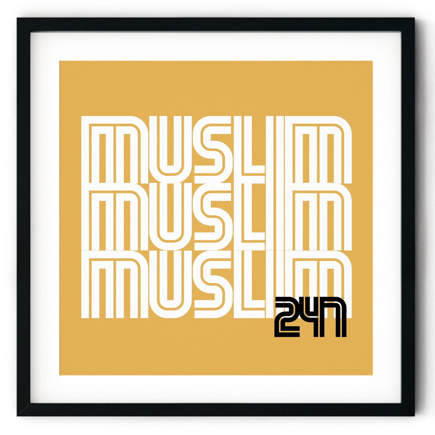 Muslim 247 | Art Print