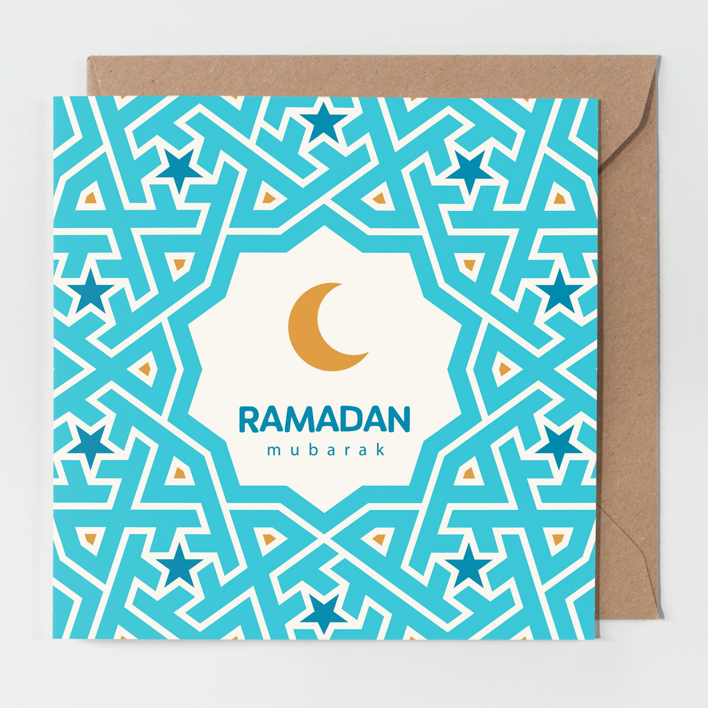 Ramadan Mubarak | Moroccan Design Card