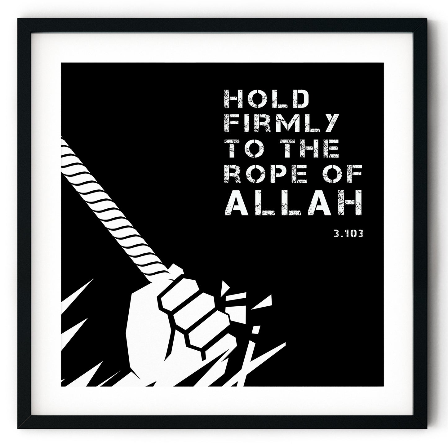 Rope of Allah | Art Print