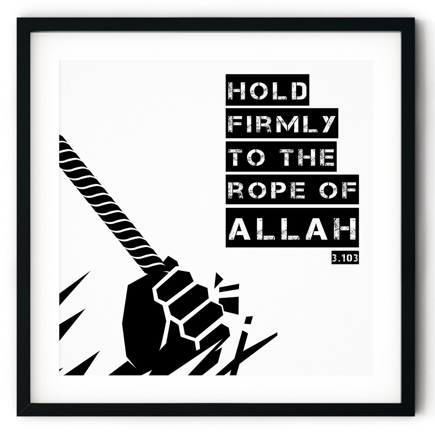 Rope of Allah | Art Print