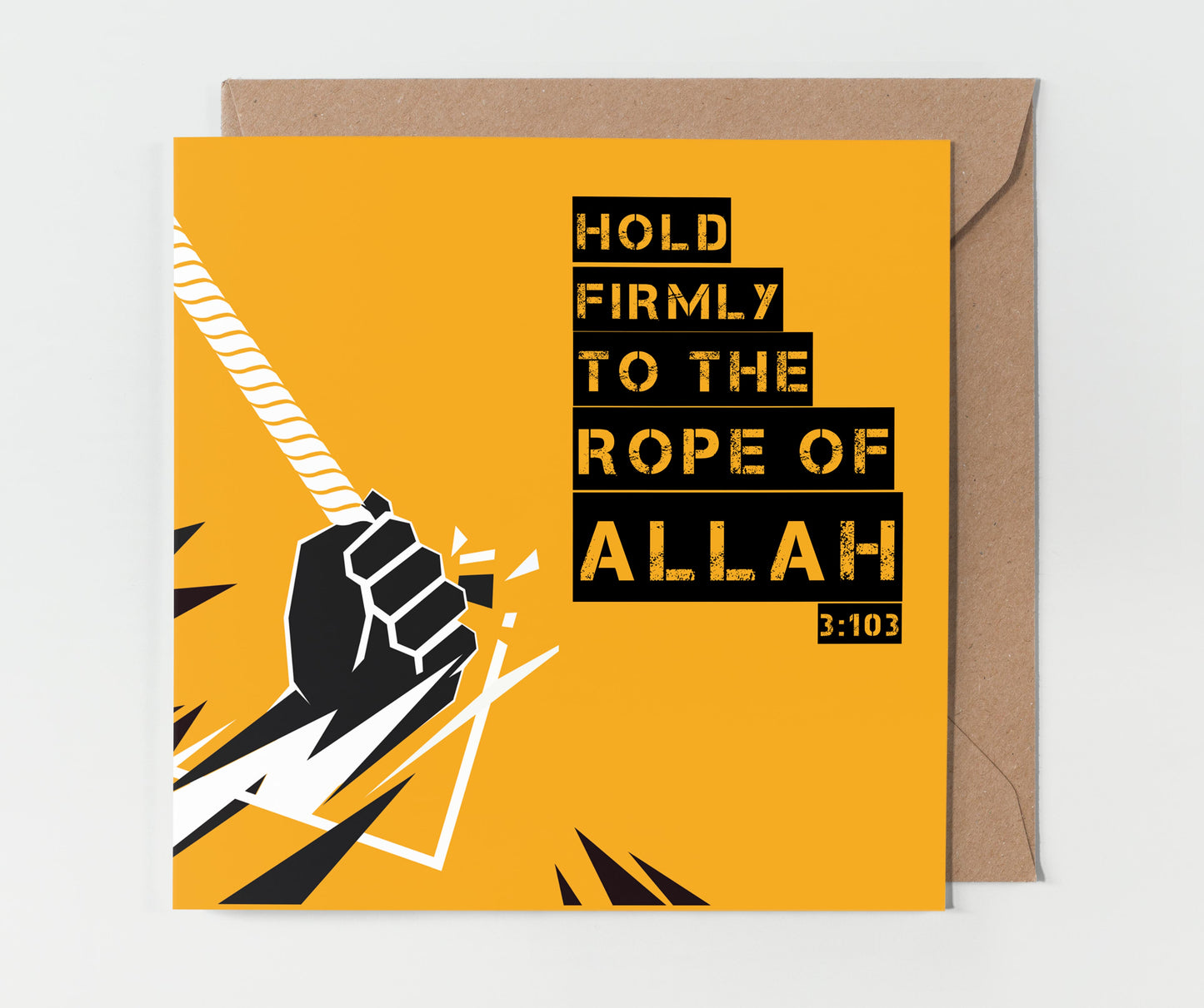 Rope of Allah | Contemporary Card