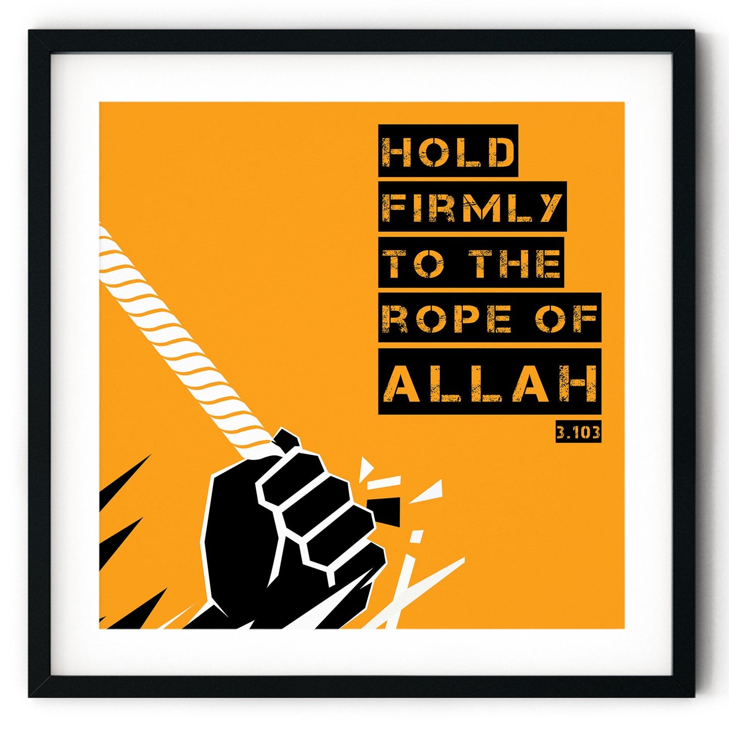 Rope of Allah | Art Print