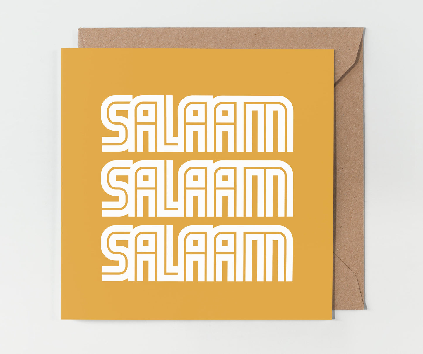 Salaam | Contemporary Card