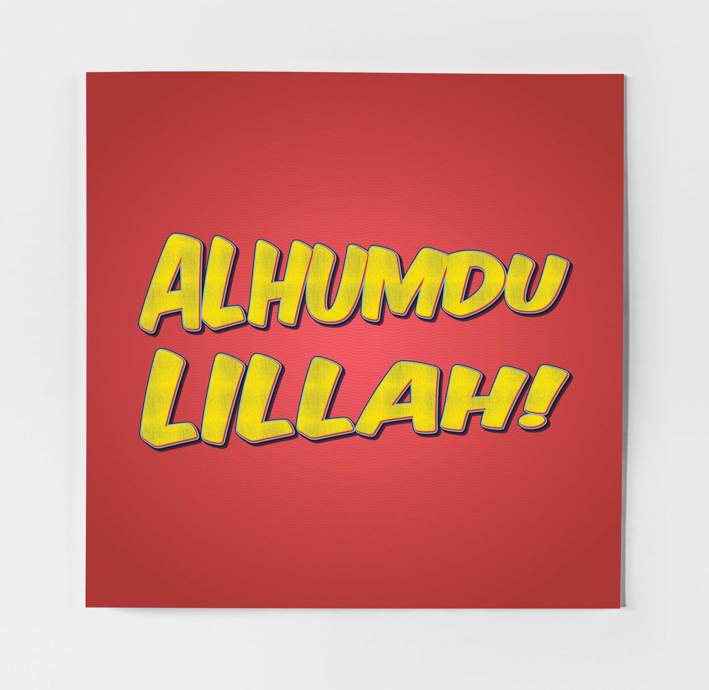 Alhumdulillah! | Contemporary Card