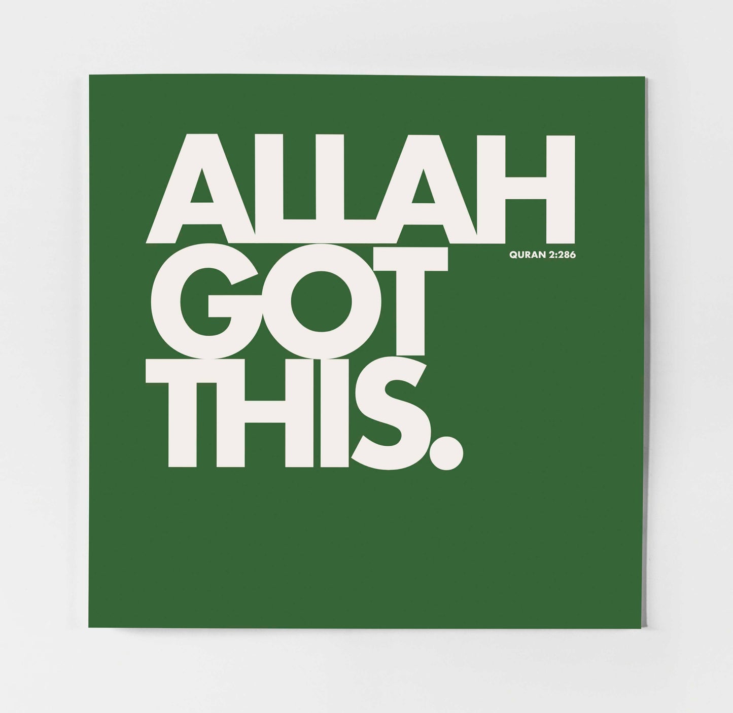 Allah Got This | Contemporary Card