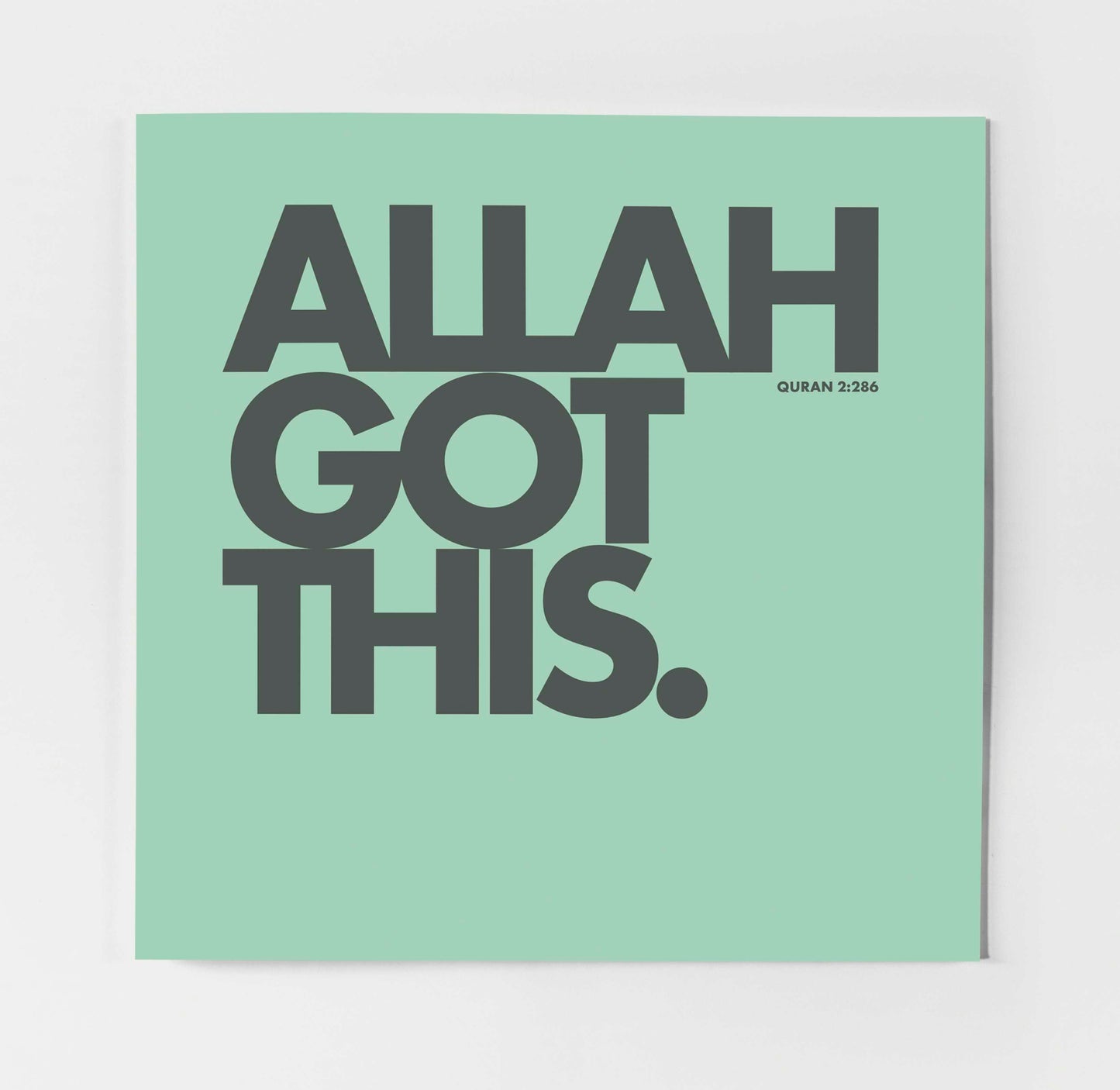 Allah Got This | Contemporary Card