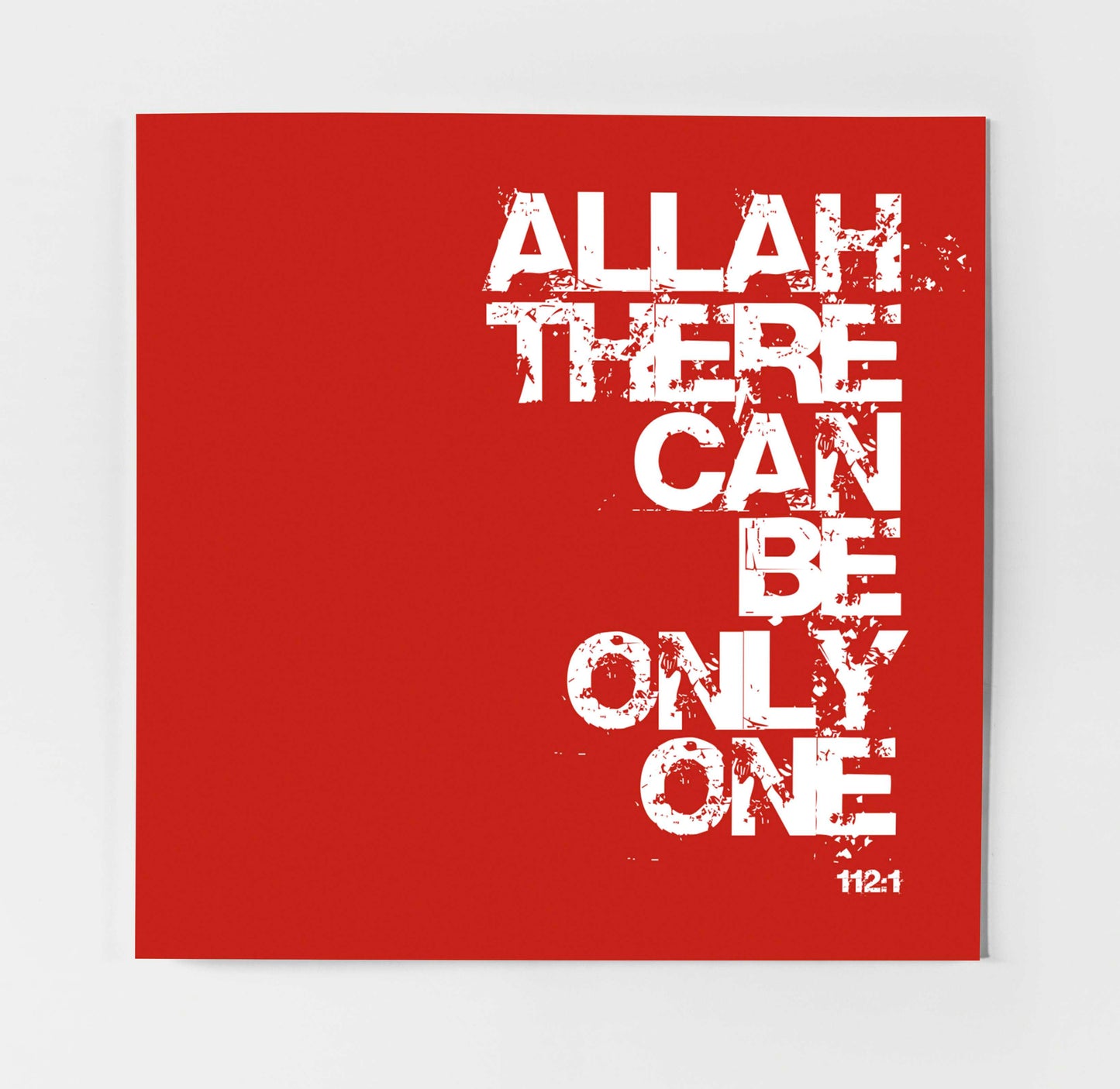 Allah There Can Be Only One | Contemporary Card