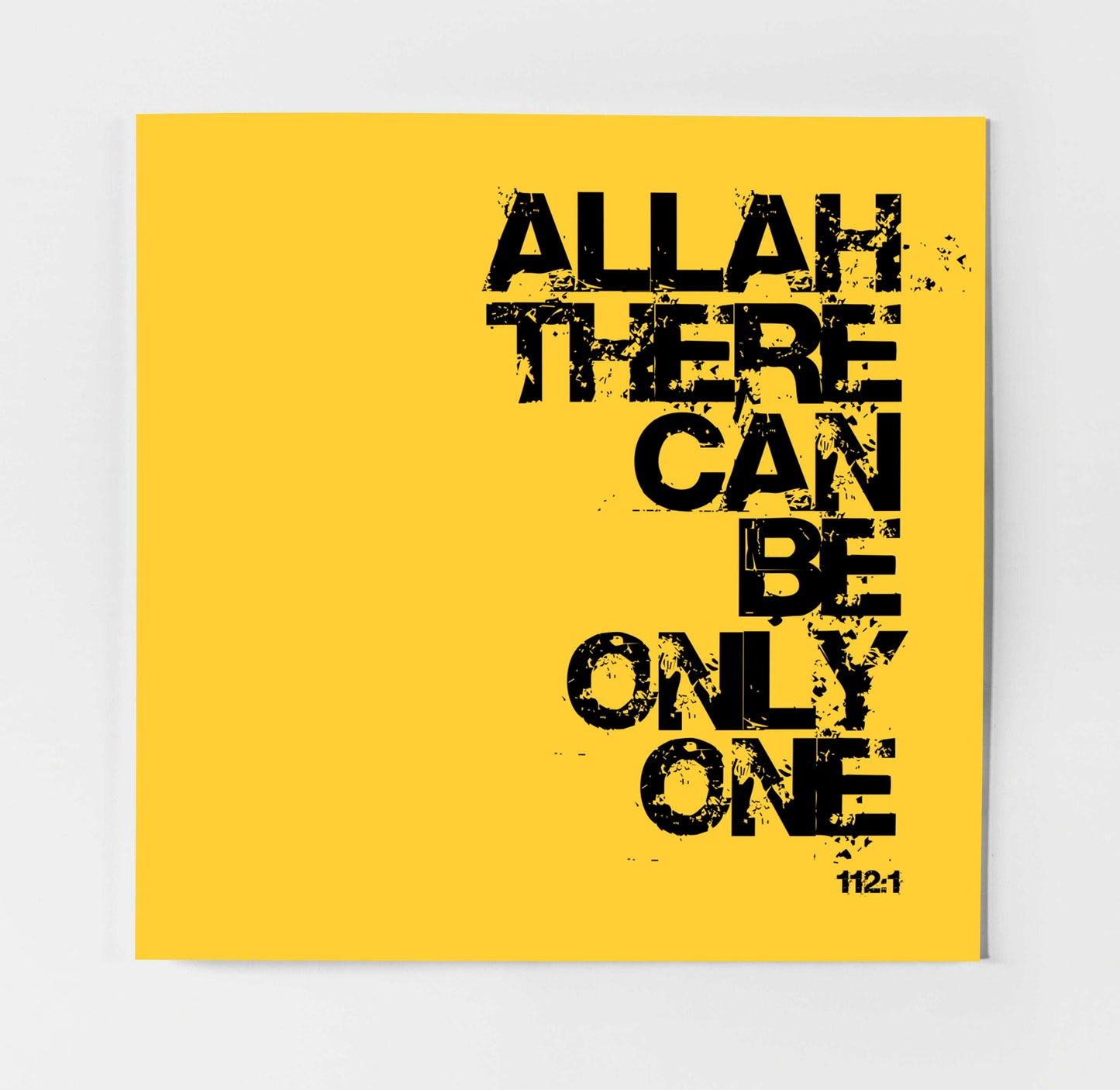 Allah There Can Be Only One | Contemporary Card