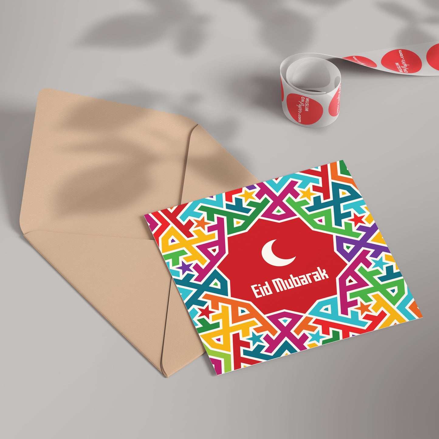 Eid Mubarak | Moroccan Motif Card