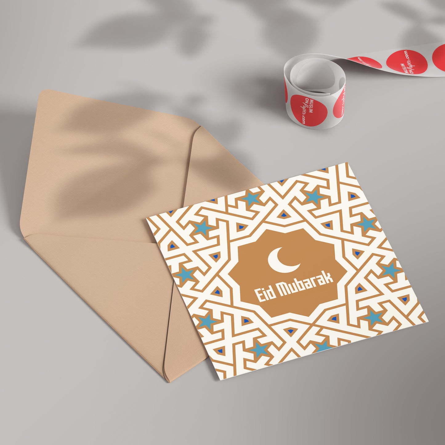 Eid Mubarak | Moroccan Motif Card