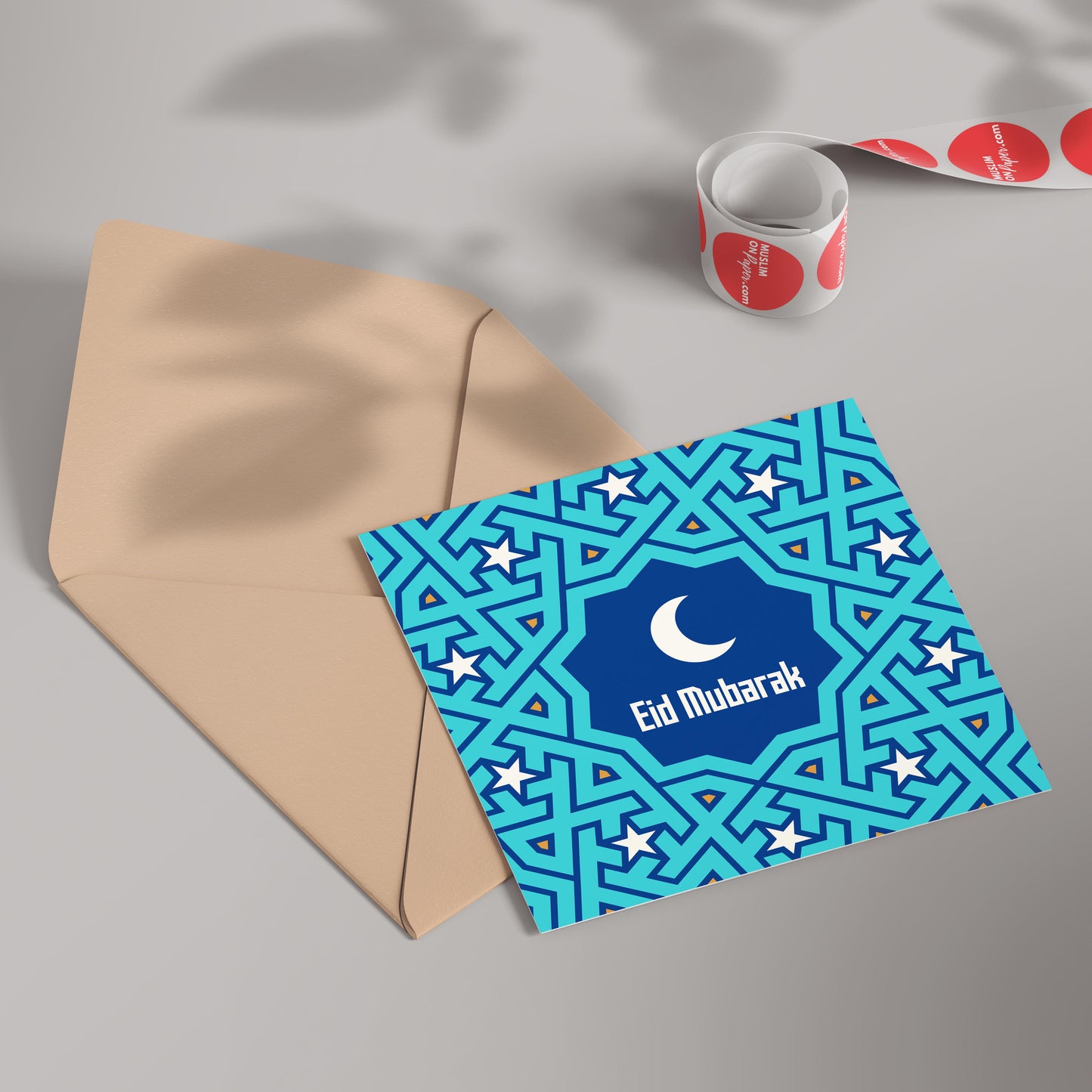 Eid Mubarak | Moroccan Motif Card