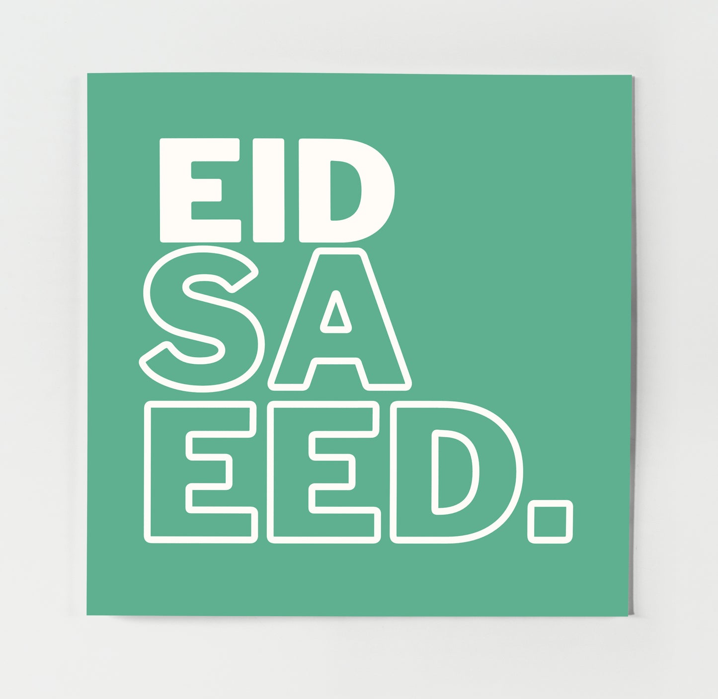 Eid Saeed | Contemporary Card