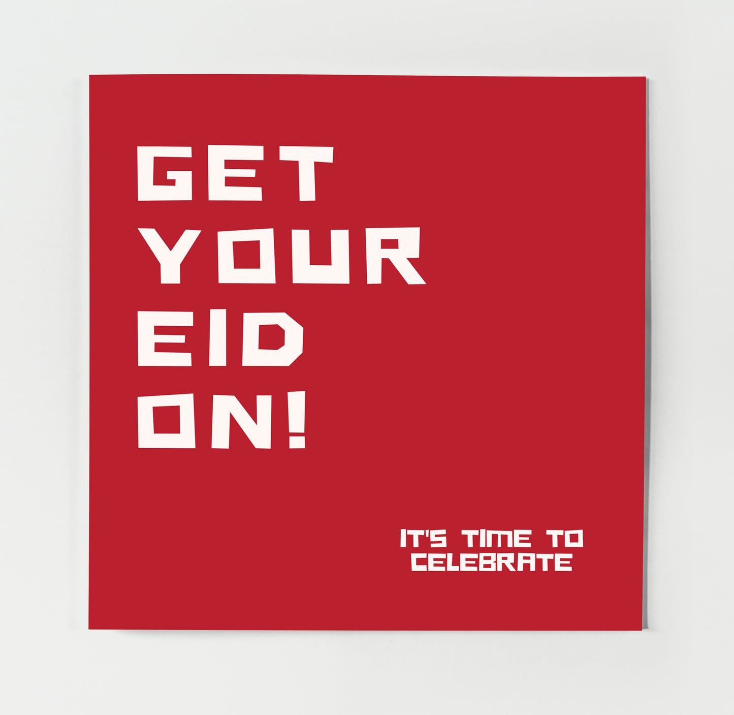 Get Your Eid On! | Contemporary Card