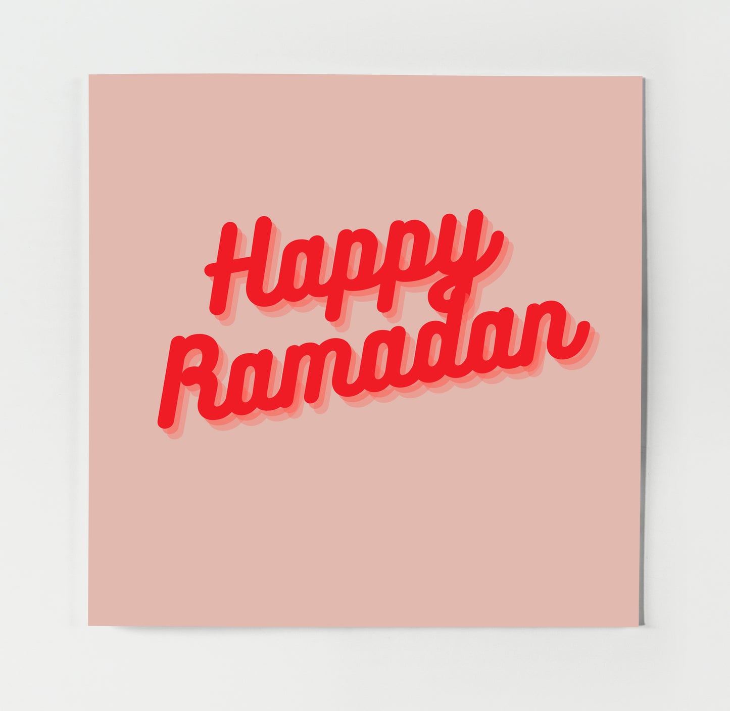 Happy Ramadan | Art Deco Card