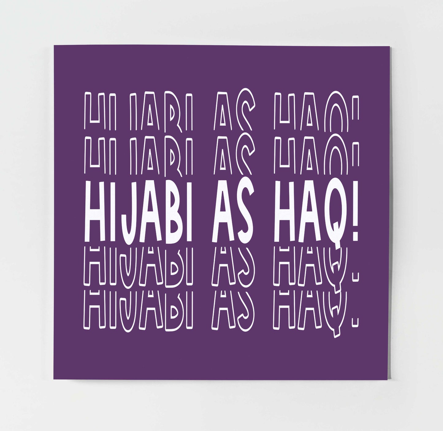 Hijabi As Haq! | Contemporary Card