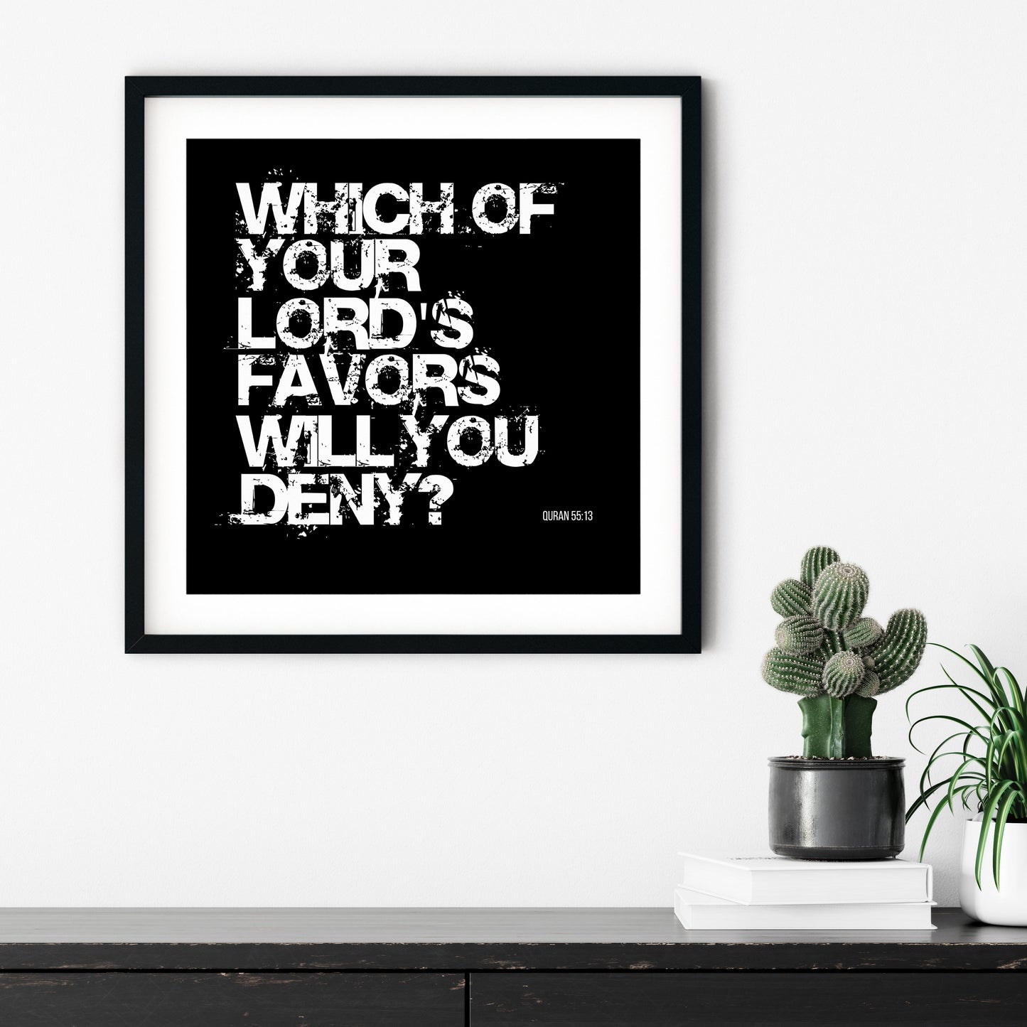 Which Of Your Lord’s Favours Will You Deny? | Art Print