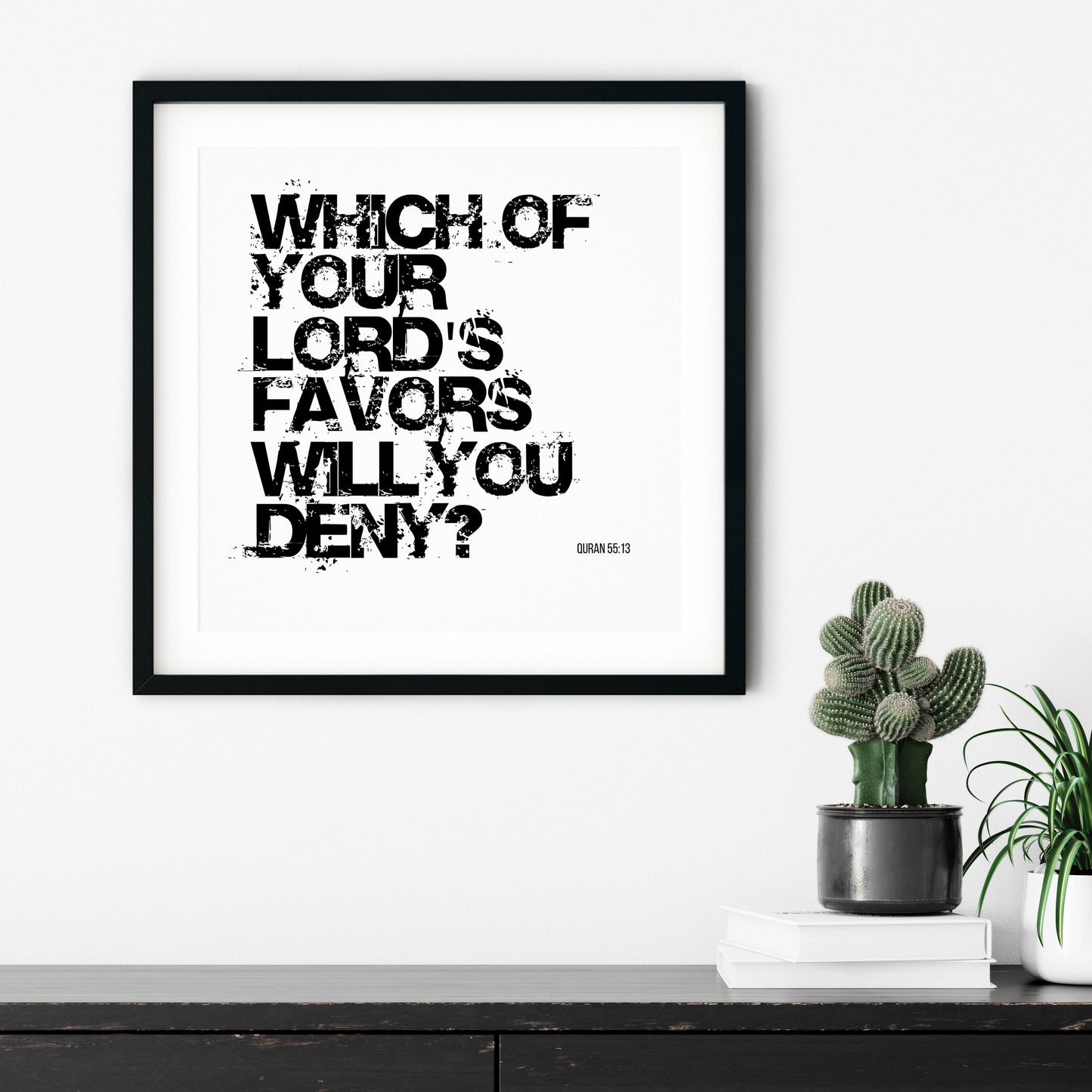 Which Of Your Lord’s Favours Will You Deny? | Art Print