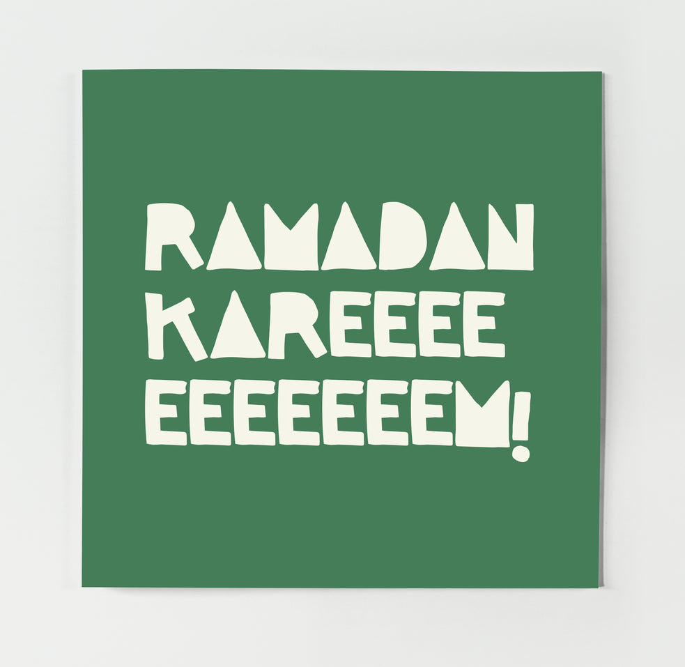 Ramadan Kareem | Contemporary Card