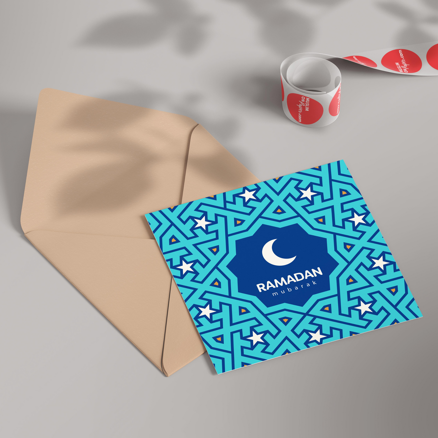 Ramadan Mubarak | Moroccan Design Card