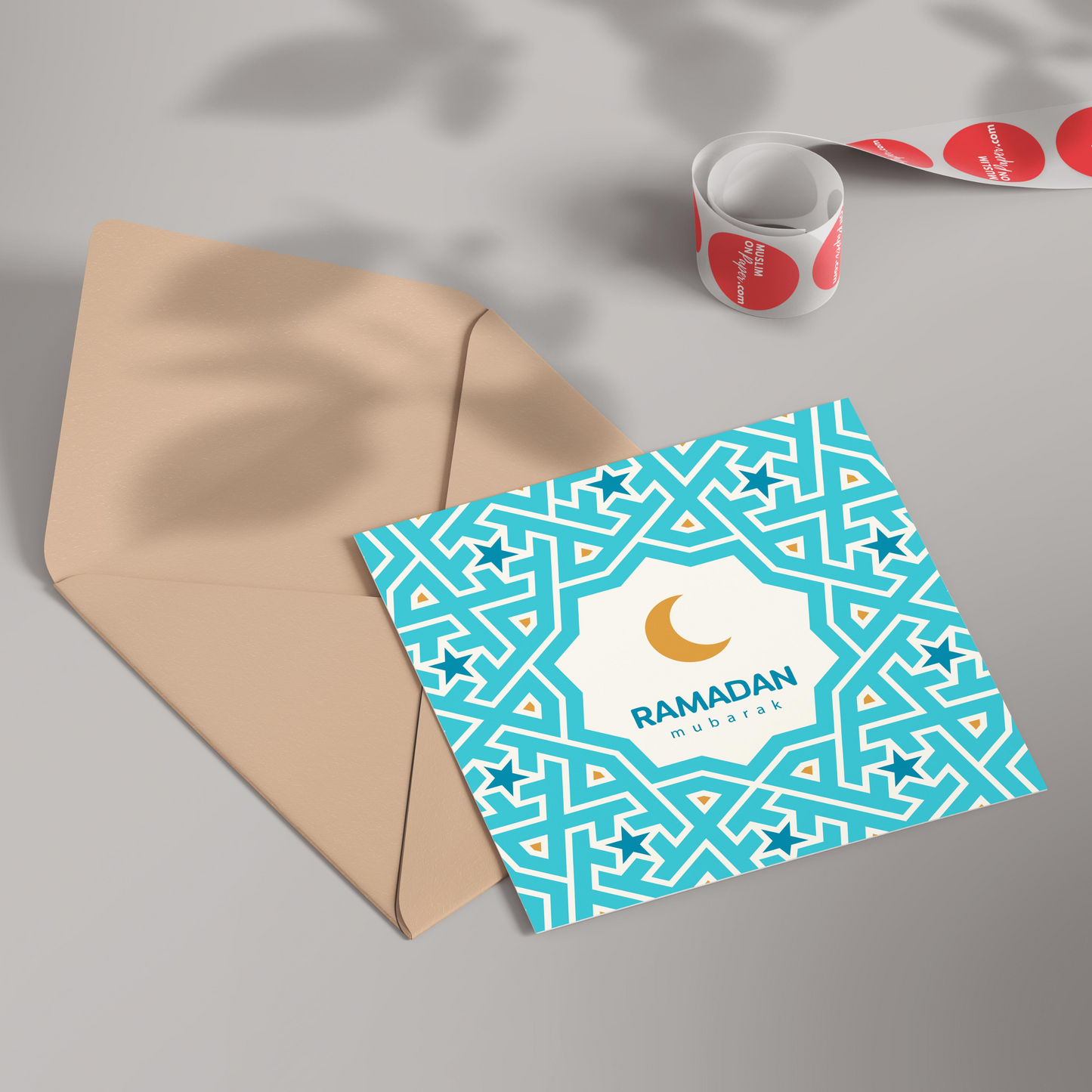 Ramadan Mubarak | Moroccan Design Card