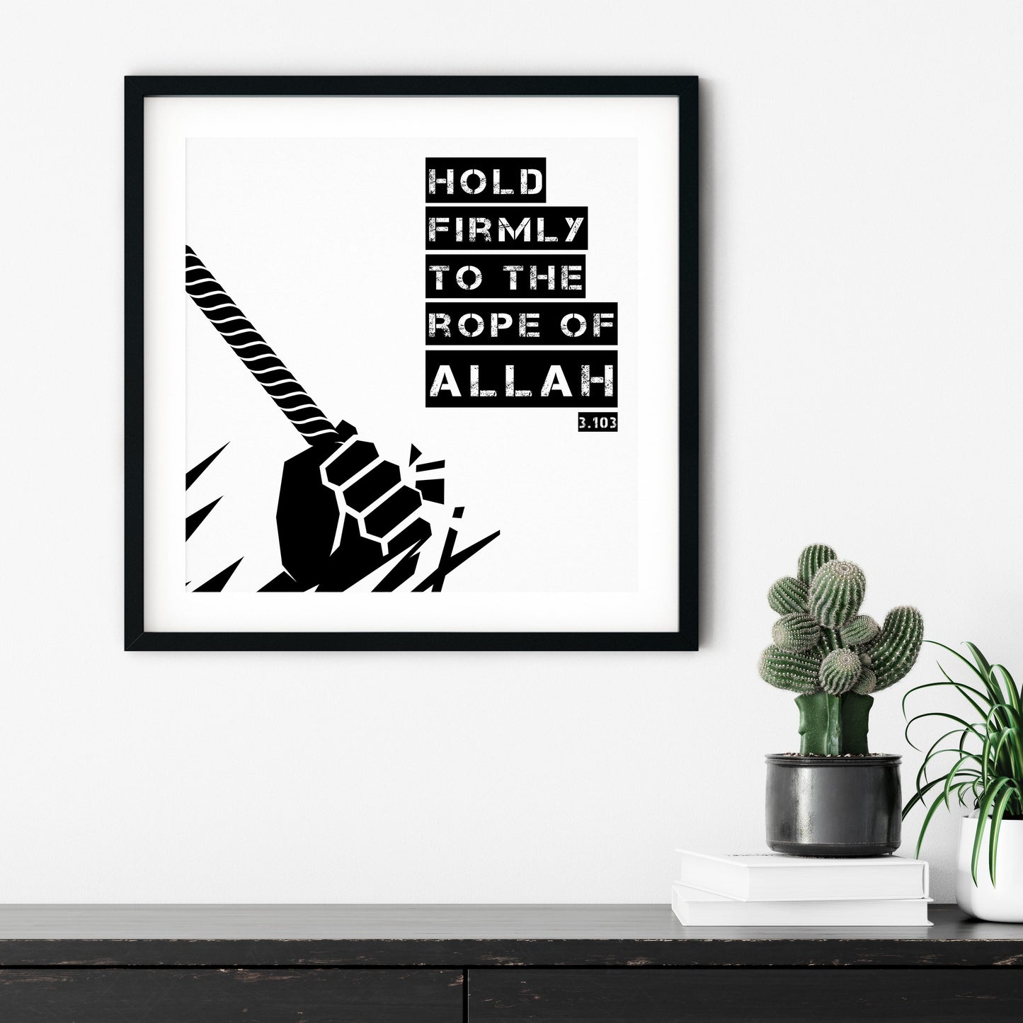 Rope of Allah | Art Print