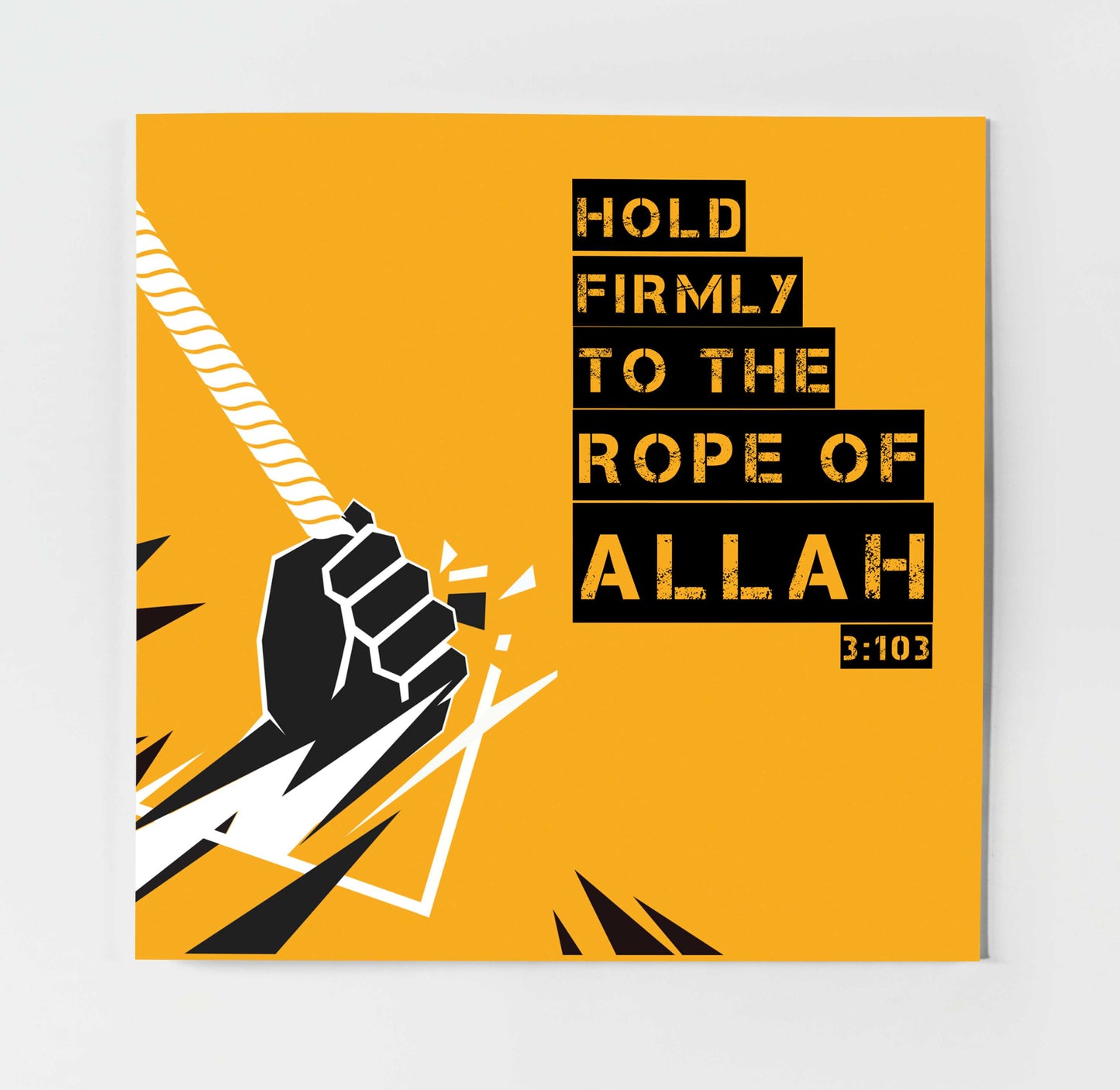 Rope of Allah | Contemporary Card