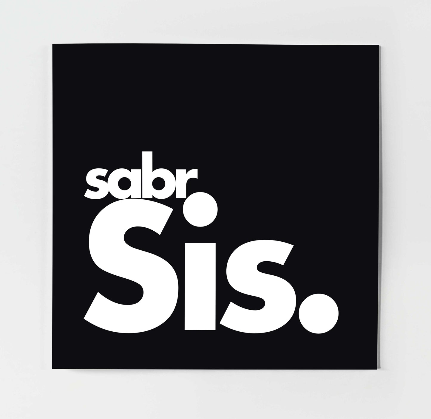 Sabr Sis | Contemporary Card