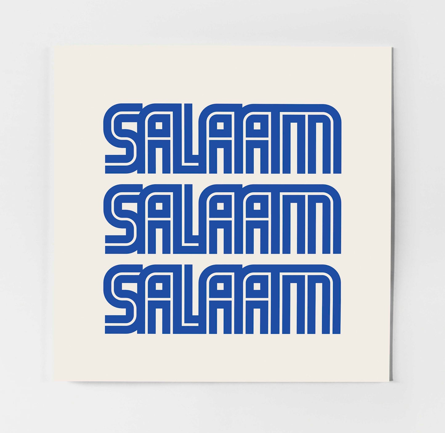 Salaam | Contemporary Card