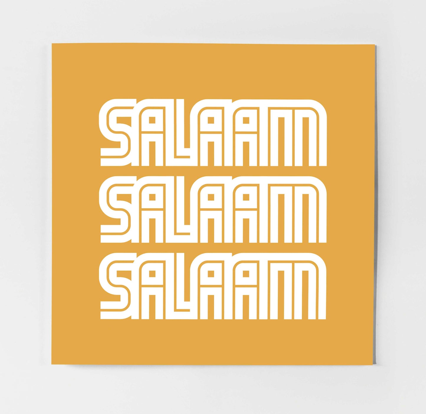 Salaam | Contemporary Card