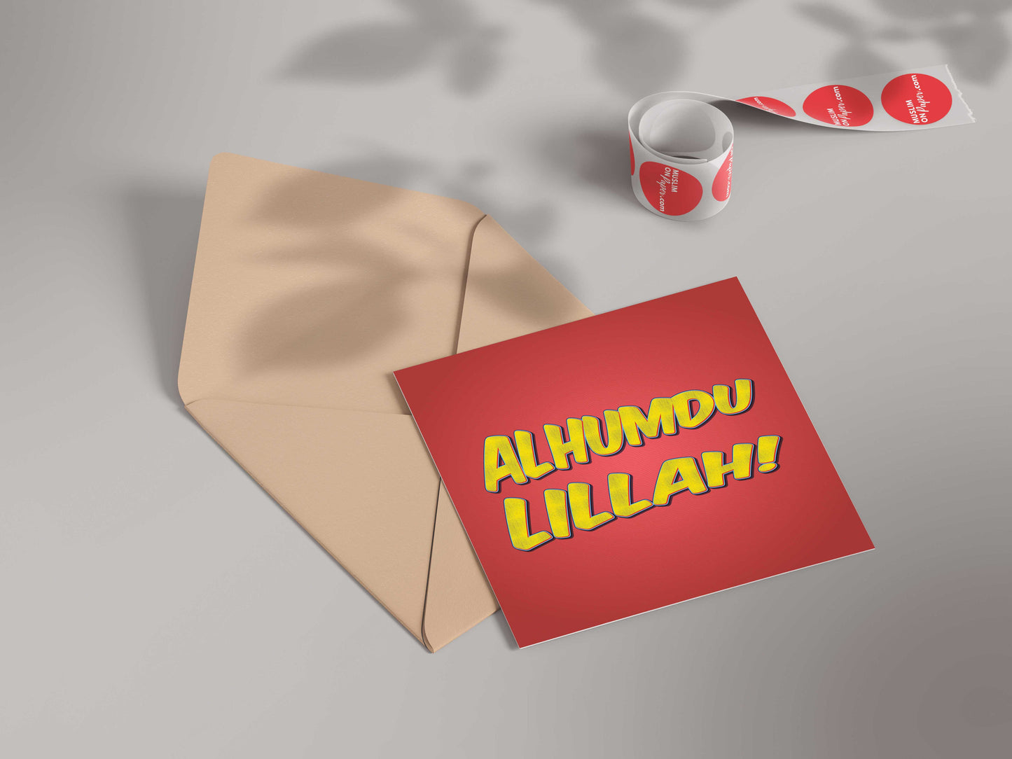 Alhumdulillah! | Contemporary Card