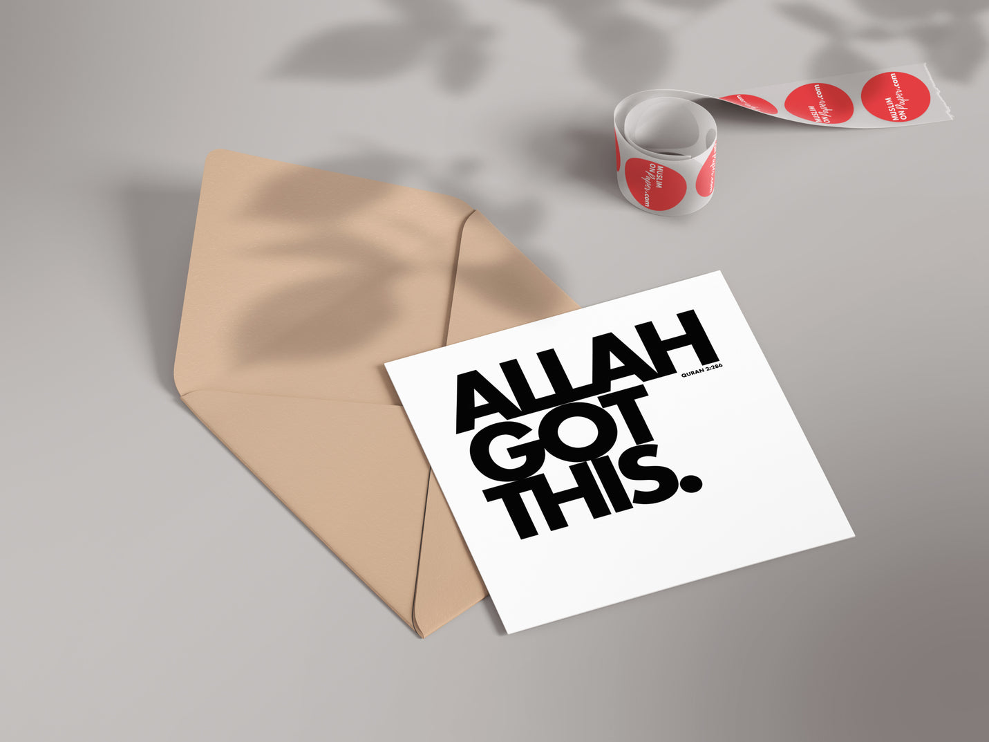 Allah Got This | Contemporary Card