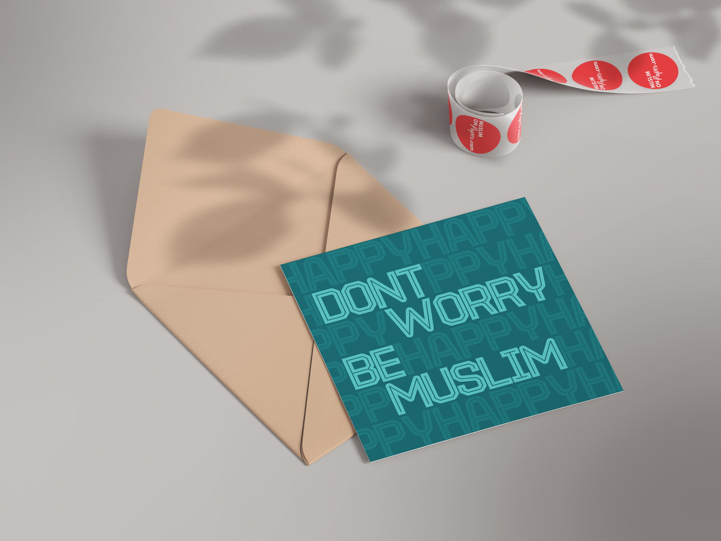 Don't Worry Be Muslim | Contemporary Card