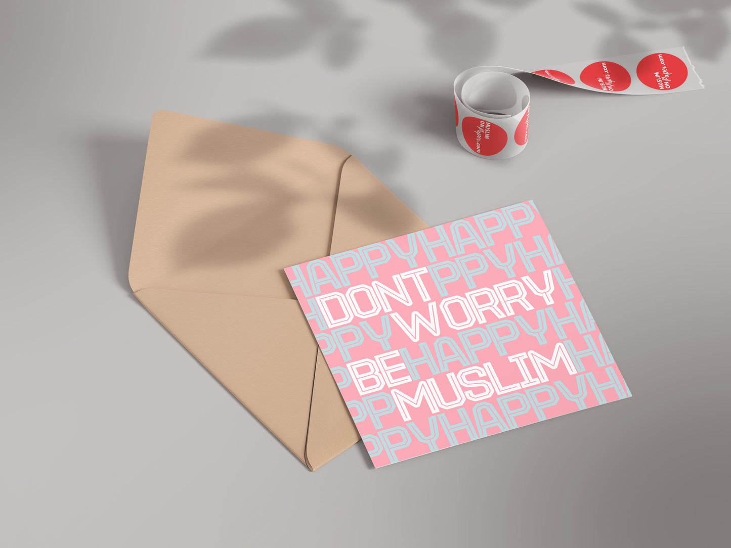 Don't Worry Be Muslim | Contemporary Card