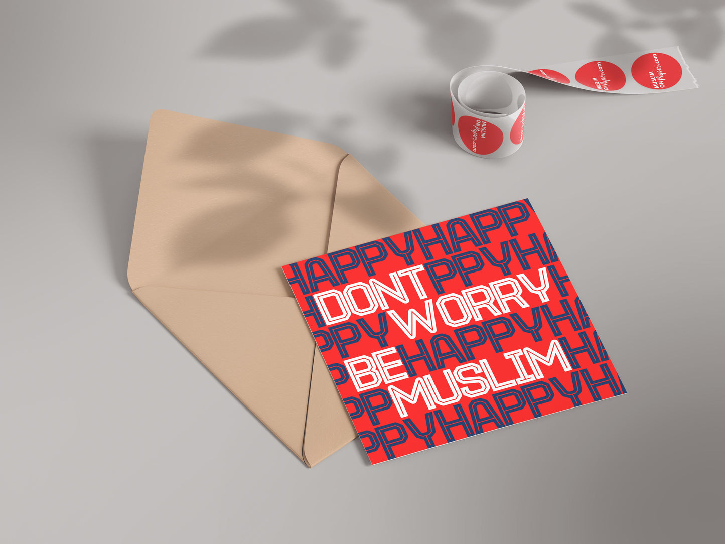 Don't Worry Be Muslim | Contemporary Card