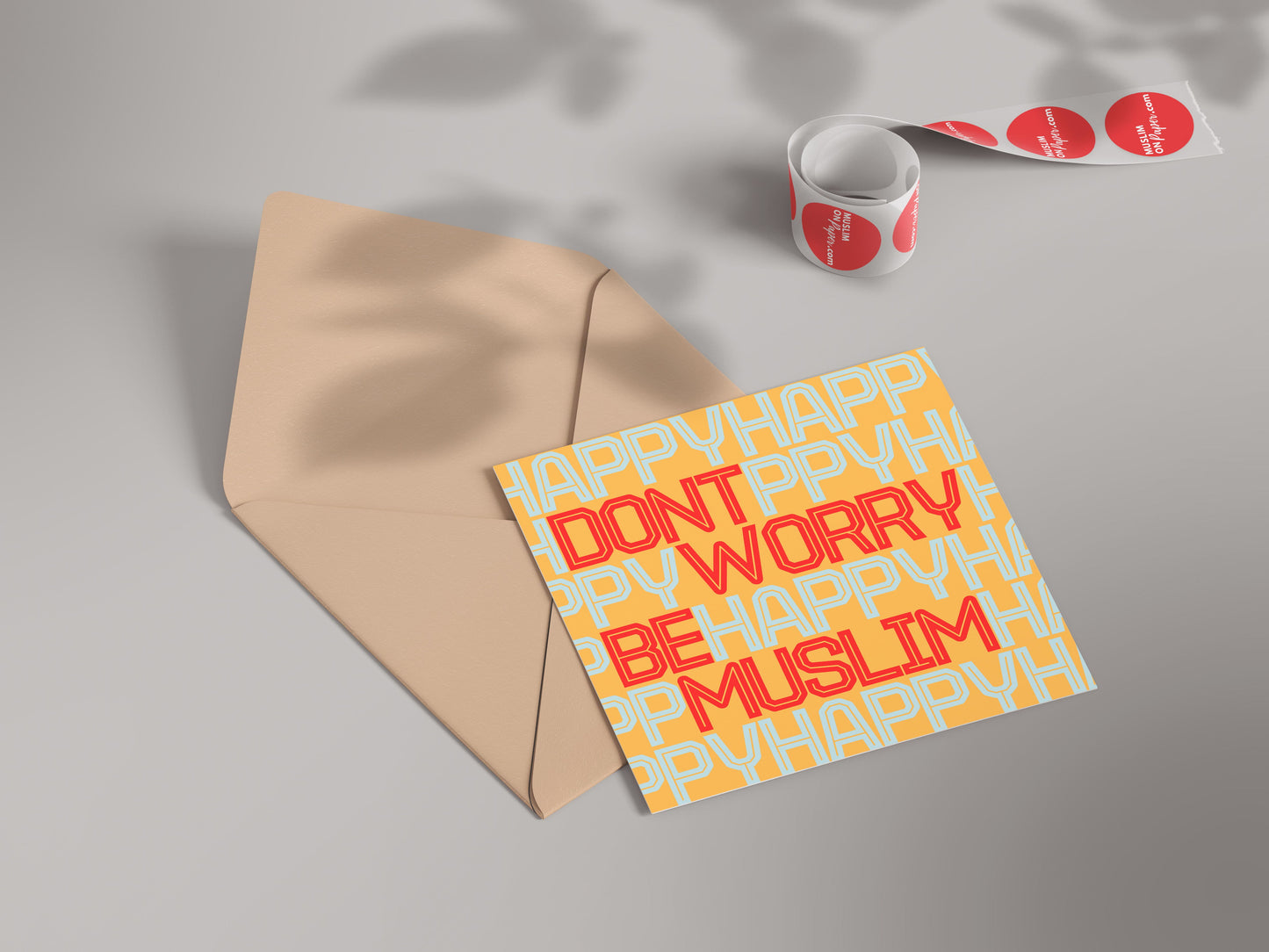 Don't Worry Be Muslim | Contemporary Card